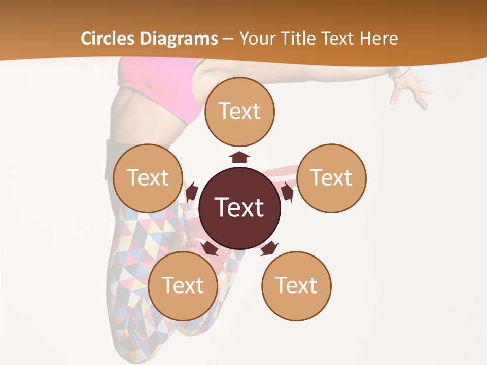 Attractive Young Female PowerPoint Template