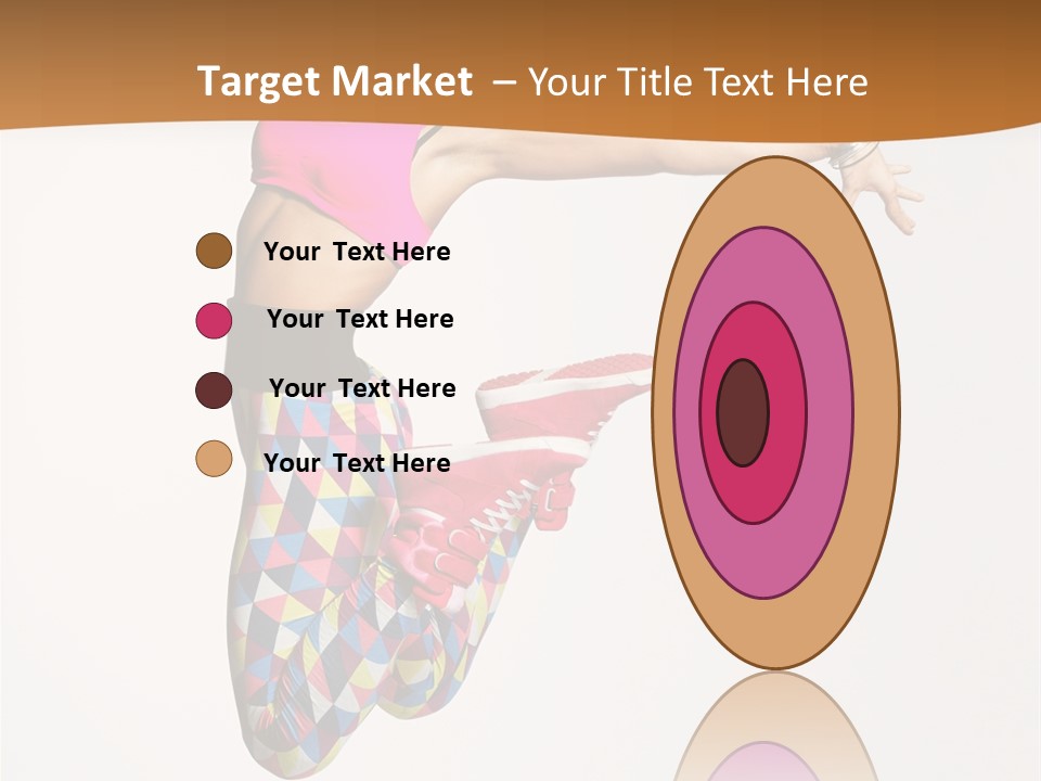 Attractive Young Female PowerPoint Template