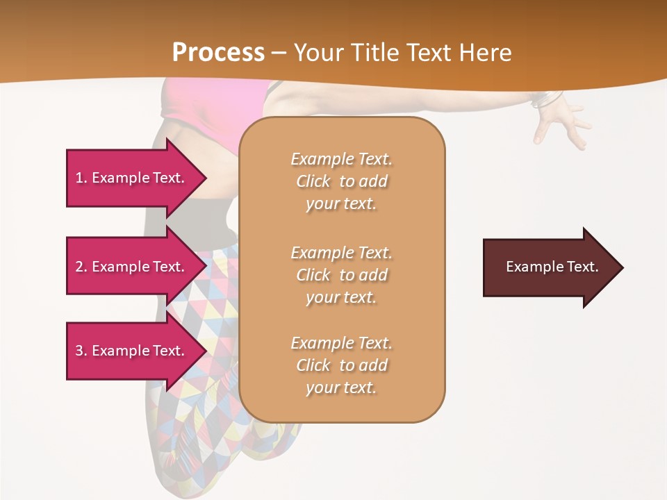 Attractive Young Female PowerPoint Template