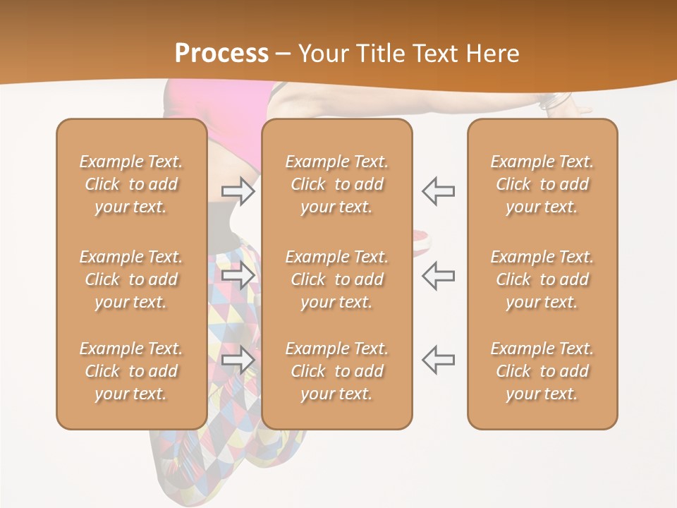 Attractive Young Female PowerPoint Template