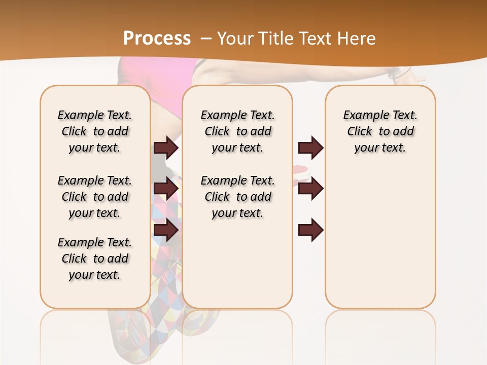 Attractive Young Female PowerPoint Template
