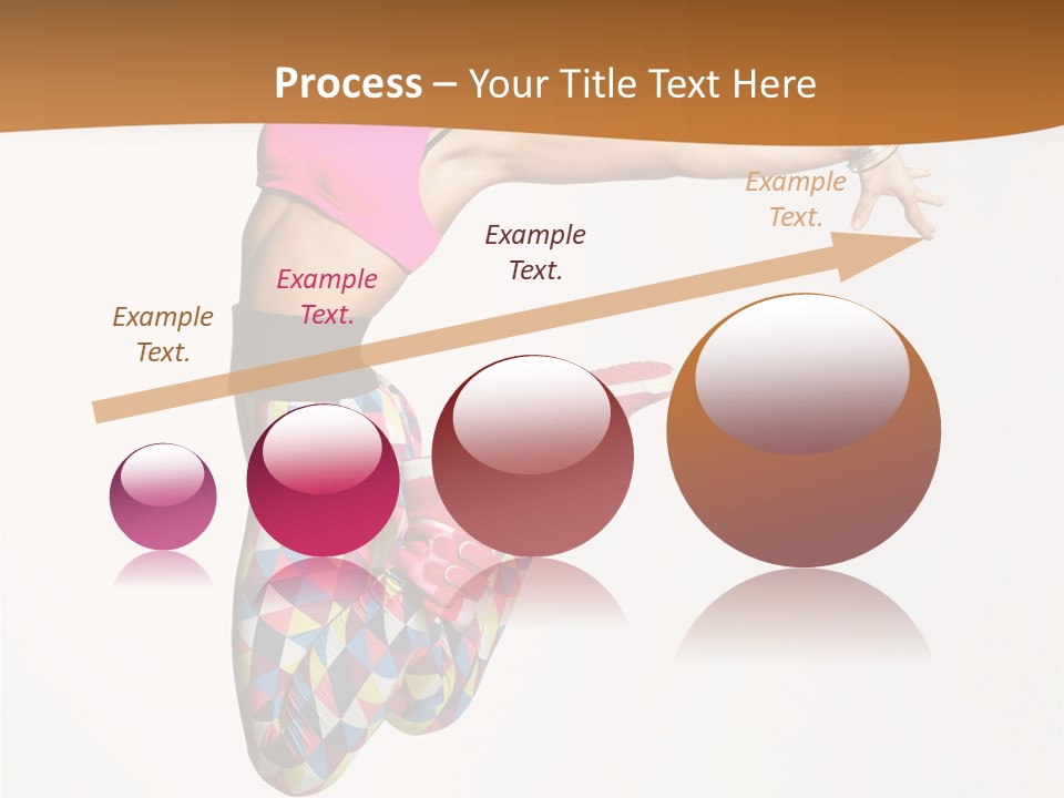 Attractive Young Female PowerPoint Template