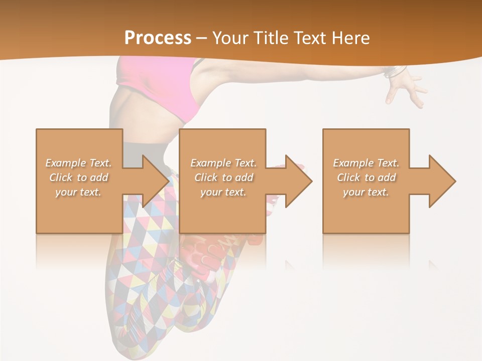 Attractive Young Female PowerPoint Template