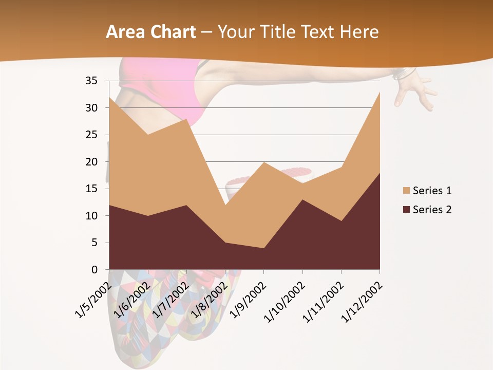 Attractive Young Female PowerPoint Template