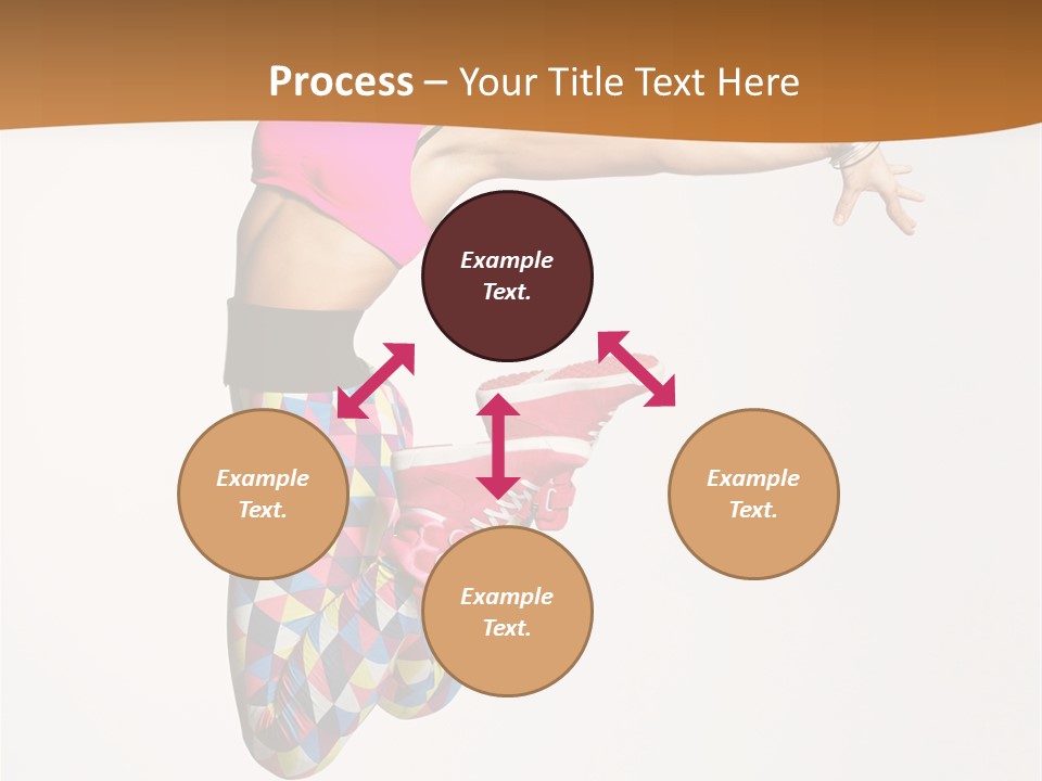 Attractive Young Female PowerPoint Template