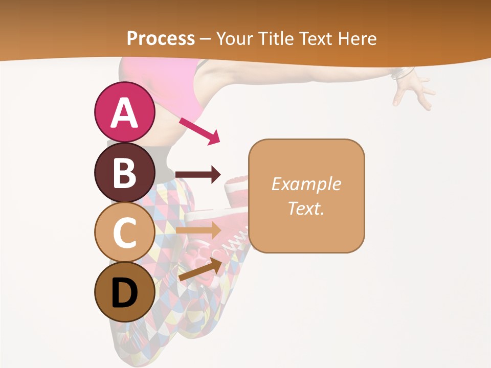 Attractive Young Female PowerPoint Template