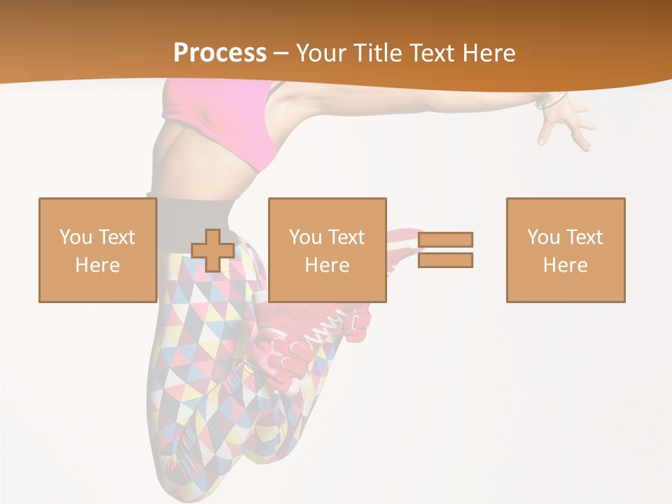 Attractive Young Female PowerPoint Template