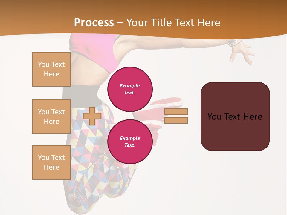 Attractive Young Female PowerPoint Template