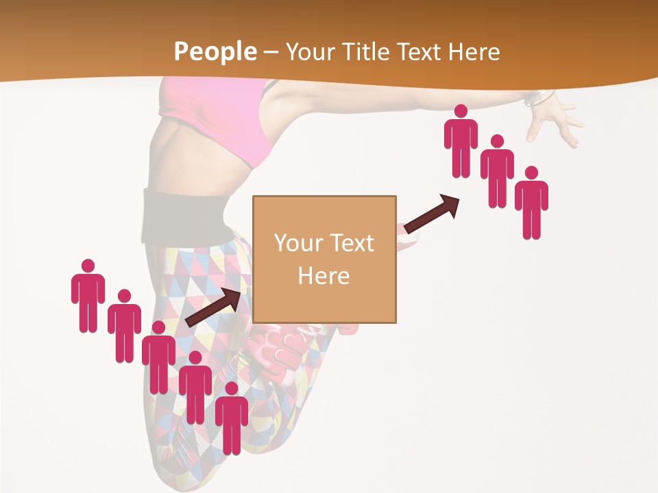 Attractive Young Female PowerPoint Template