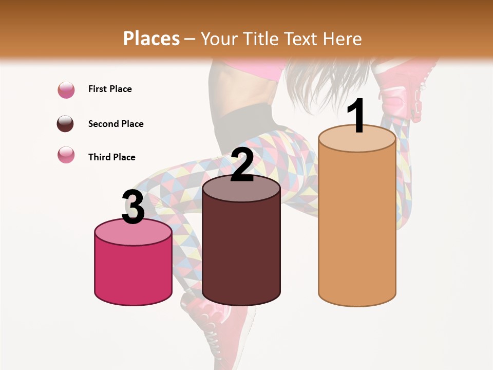 Breakdance Cool Pose PowerPoint Template