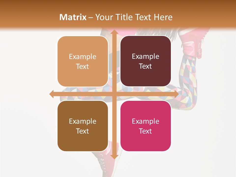 Breakdance Cool Pose PowerPoint Template