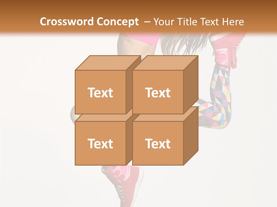 Breakdance Cool Pose PowerPoint Template