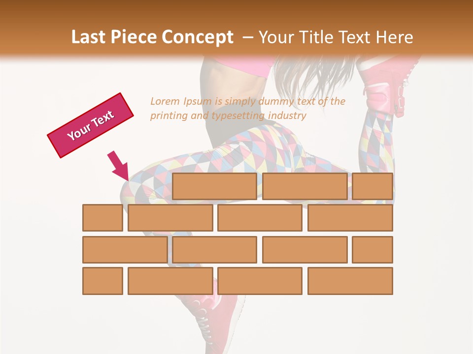 Breakdance Cool Pose PowerPoint Template