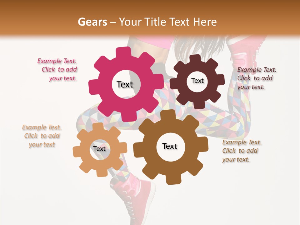 Breakdance Cool Pose PowerPoint Template