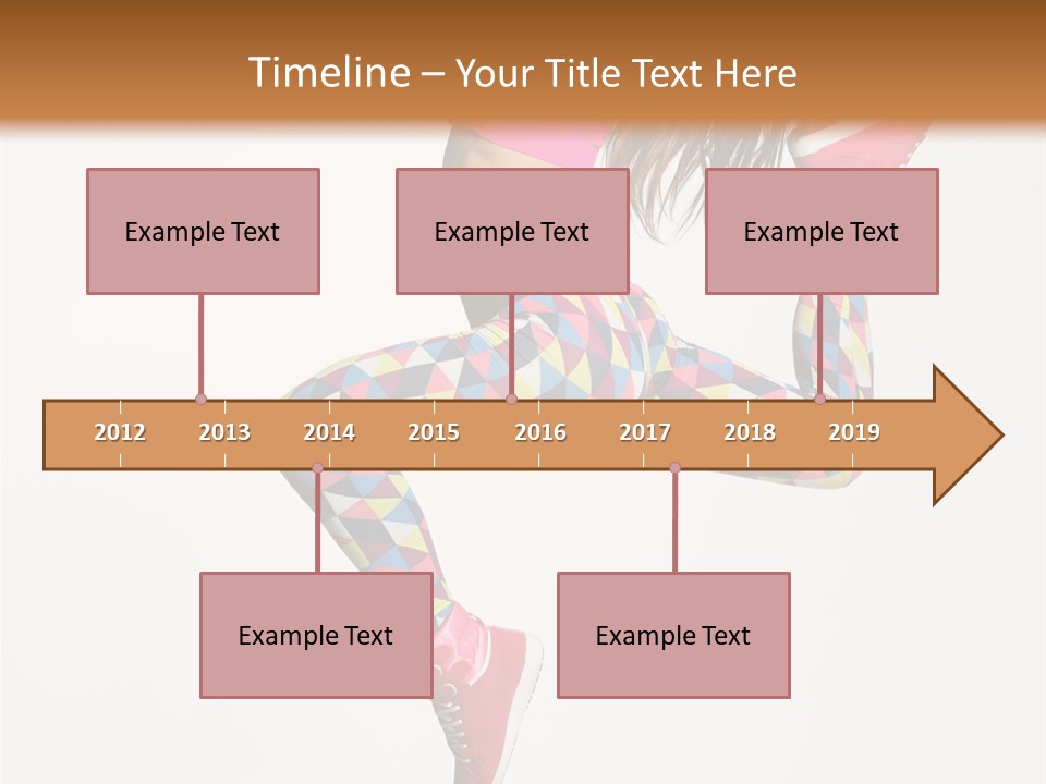 Breakdance Cool Pose PowerPoint Template