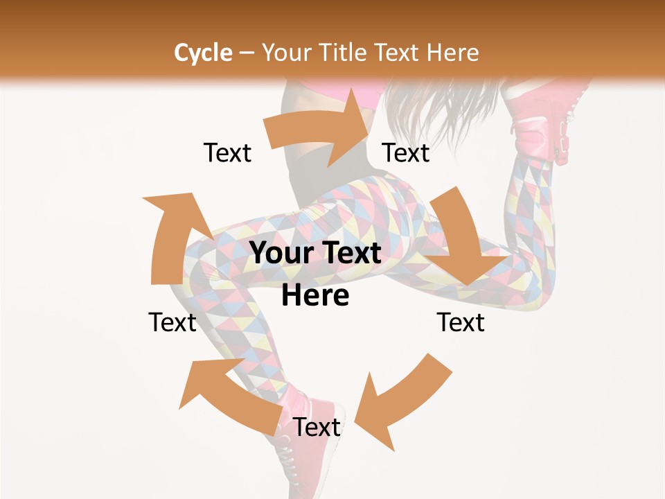 Breakdance Cool Pose PowerPoint Template