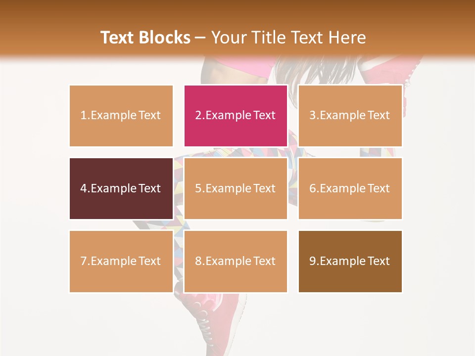 Breakdance Cool Pose PowerPoint Template