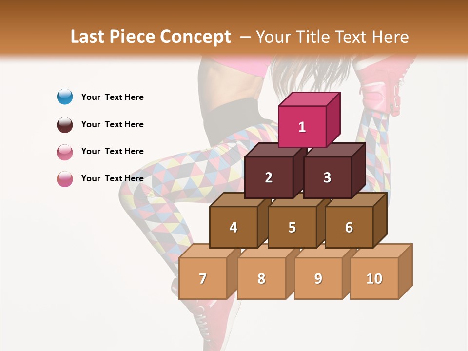 Breakdance Cool Pose PowerPoint Template