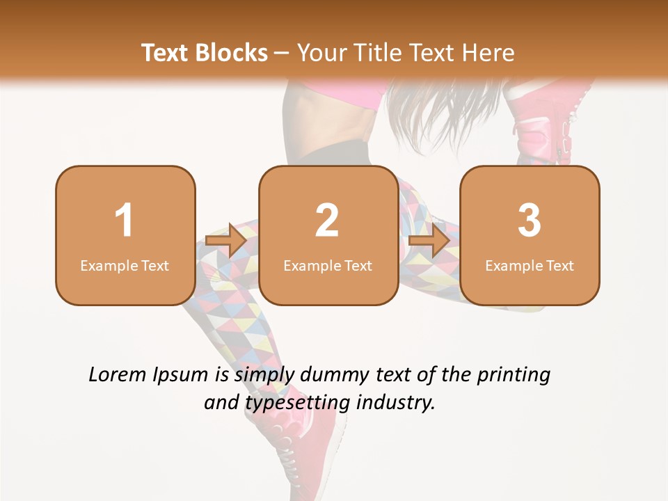 Breakdance Cool Pose PowerPoint Template