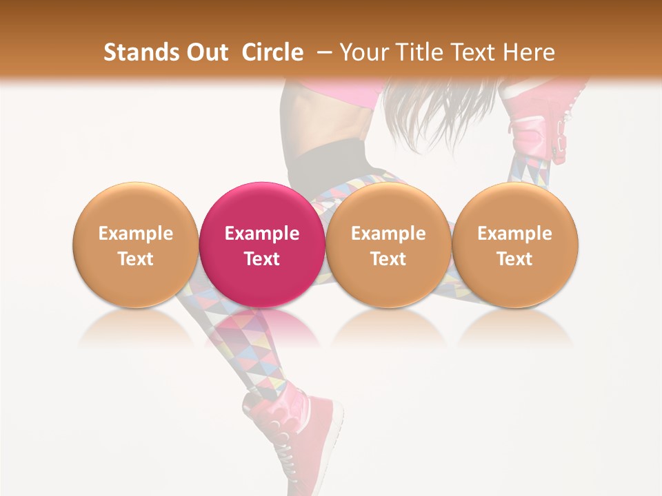 Breakdance Cool Pose PowerPoint Template