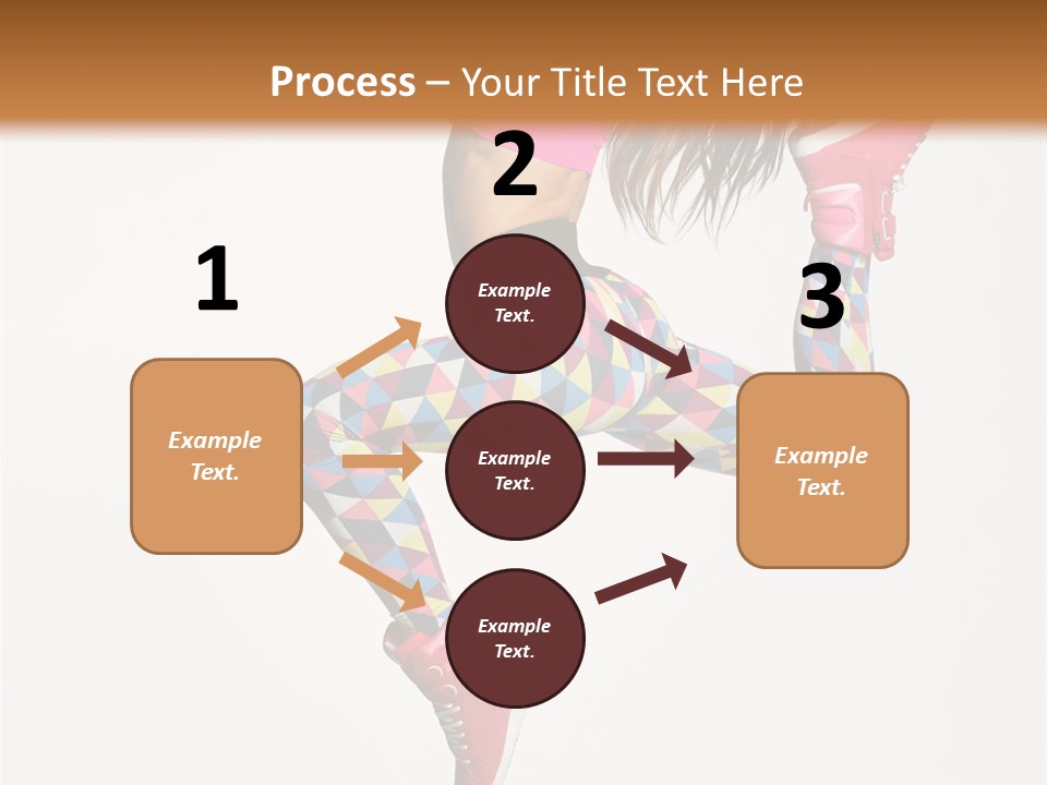 Breakdance Cool Pose PowerPoint Template