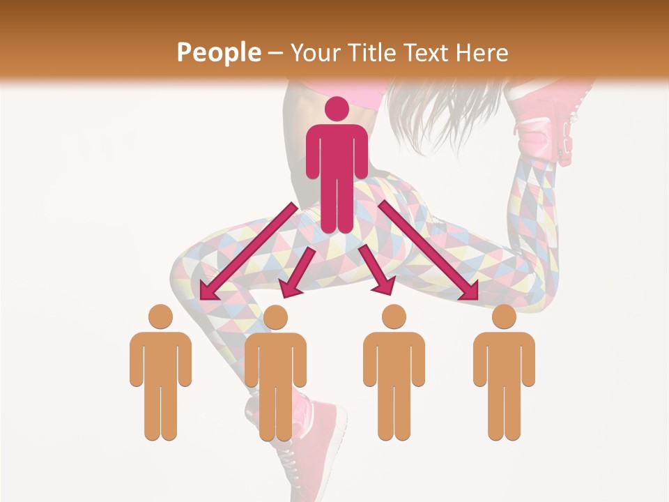 Breakdance Cool Pose PowerPoint Template