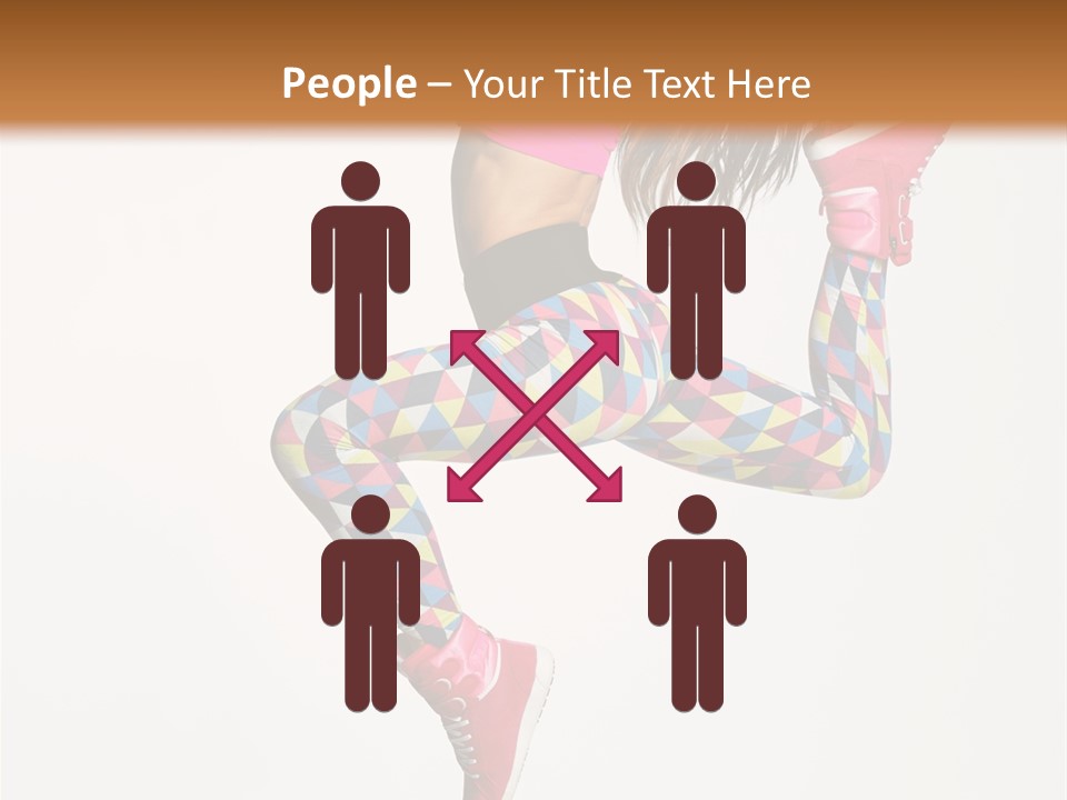 Breakdance Cool Pose PowerPoint Template