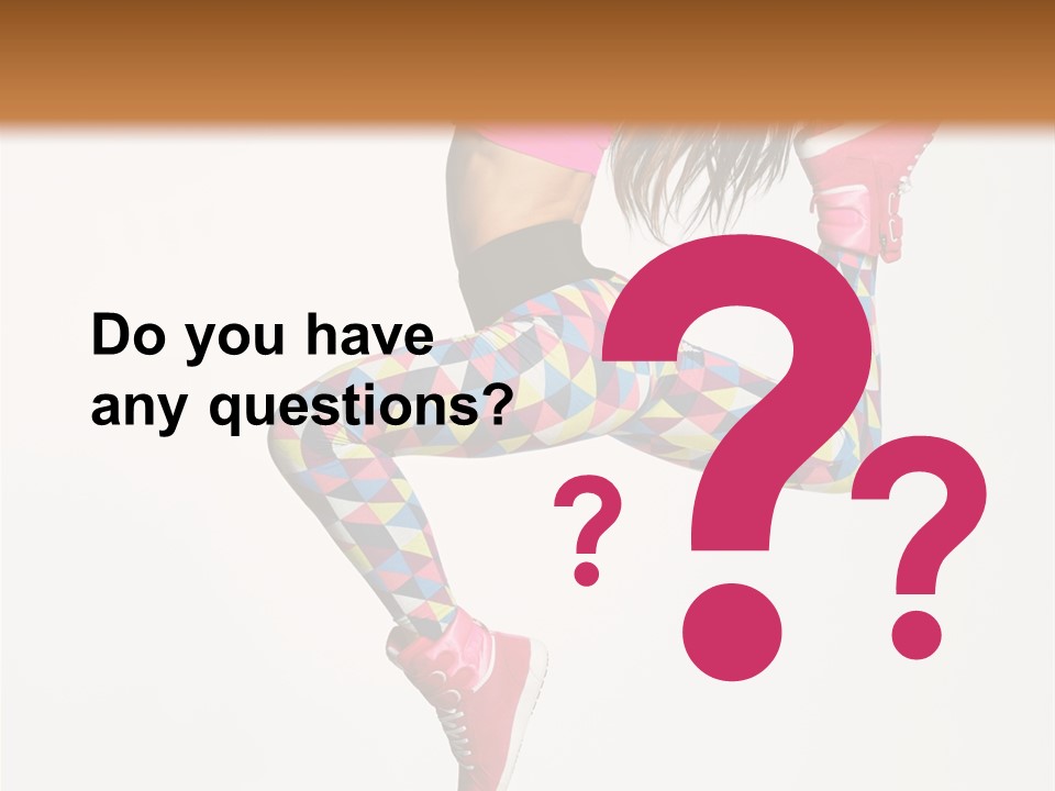 Breakdance Cool Pose PowerPoint Template