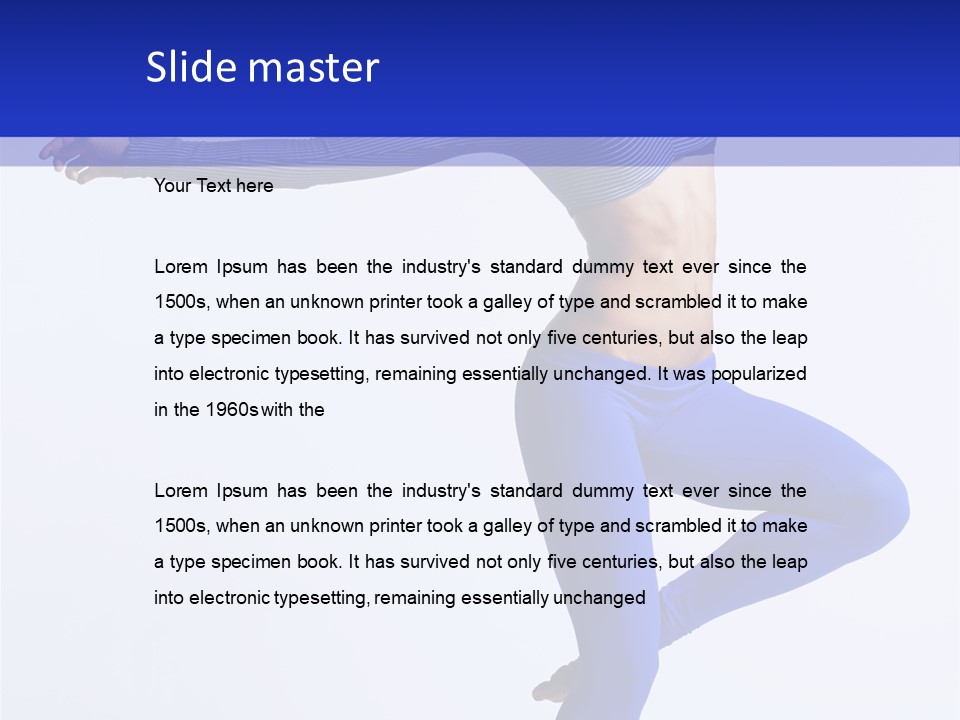 Aerobics Beautiful Fun PowerPoint Template