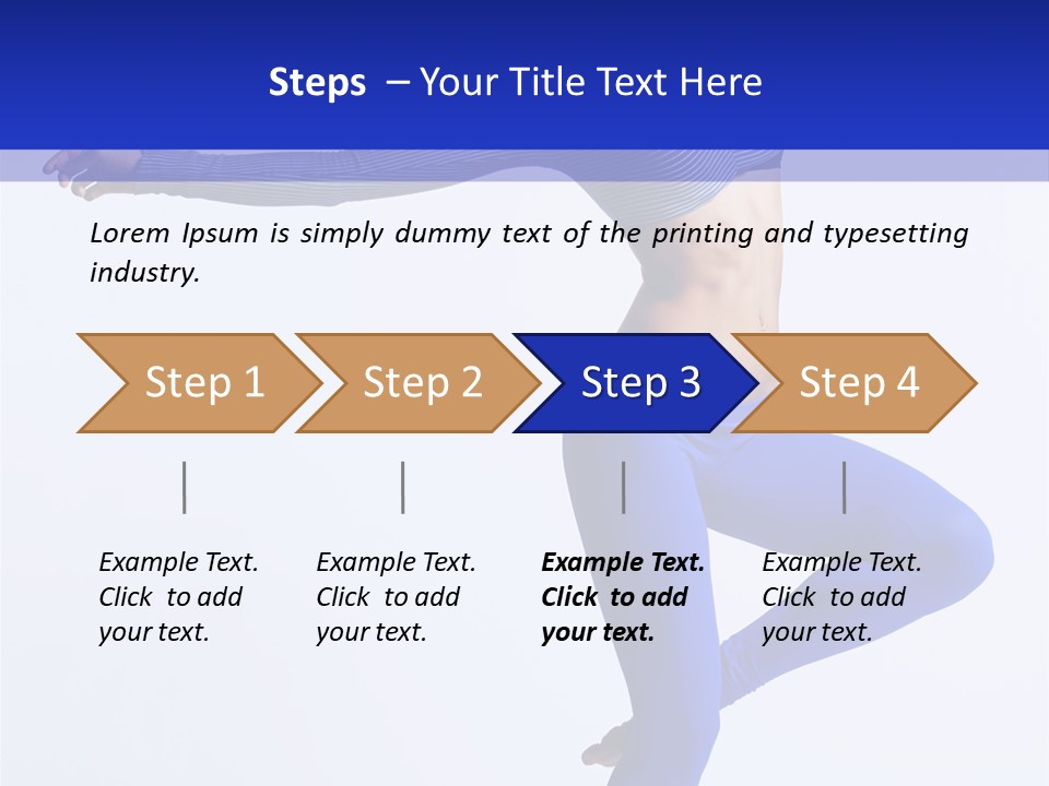 Aerobics Beautiful Fun PowerPoint Template
