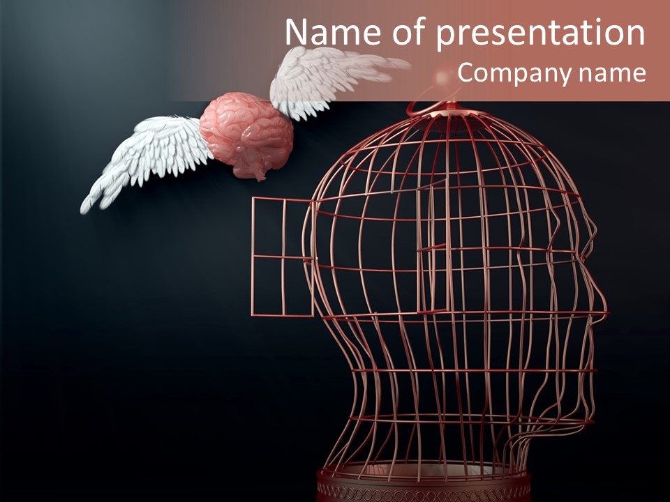 Cage Technology Liberty PowerPoint Template