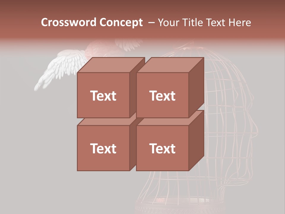 Cage Technology Liberty PowerPoint Template
