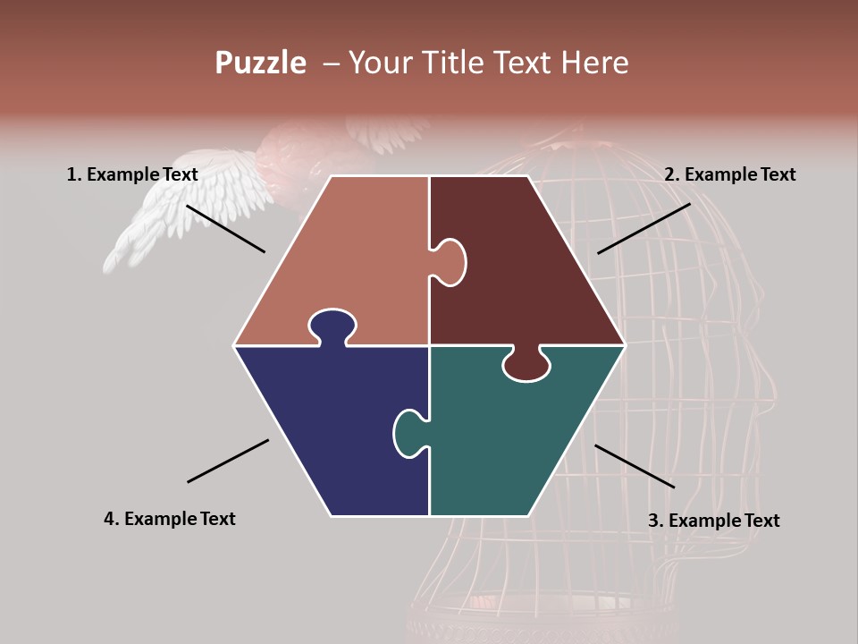 Cage Technology Liberty PowerPoint Template