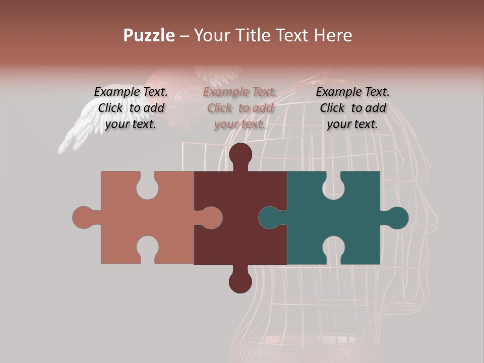 Cage Technology Liberty PowerPoint Template