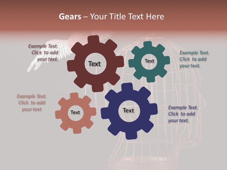 Cage Technology Liberty PowerPoint Template