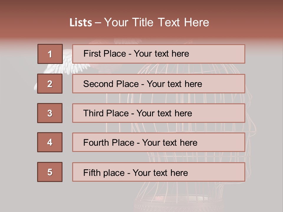 Cage Technology Liberty PowerPoint Template