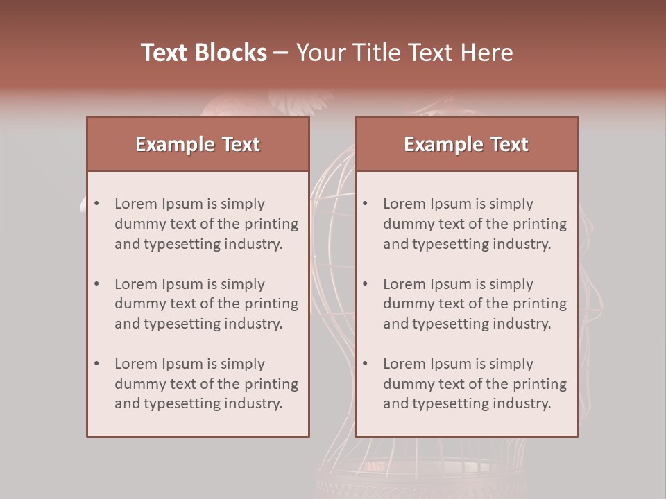 Cage Technology Liberty PowerPoint Template