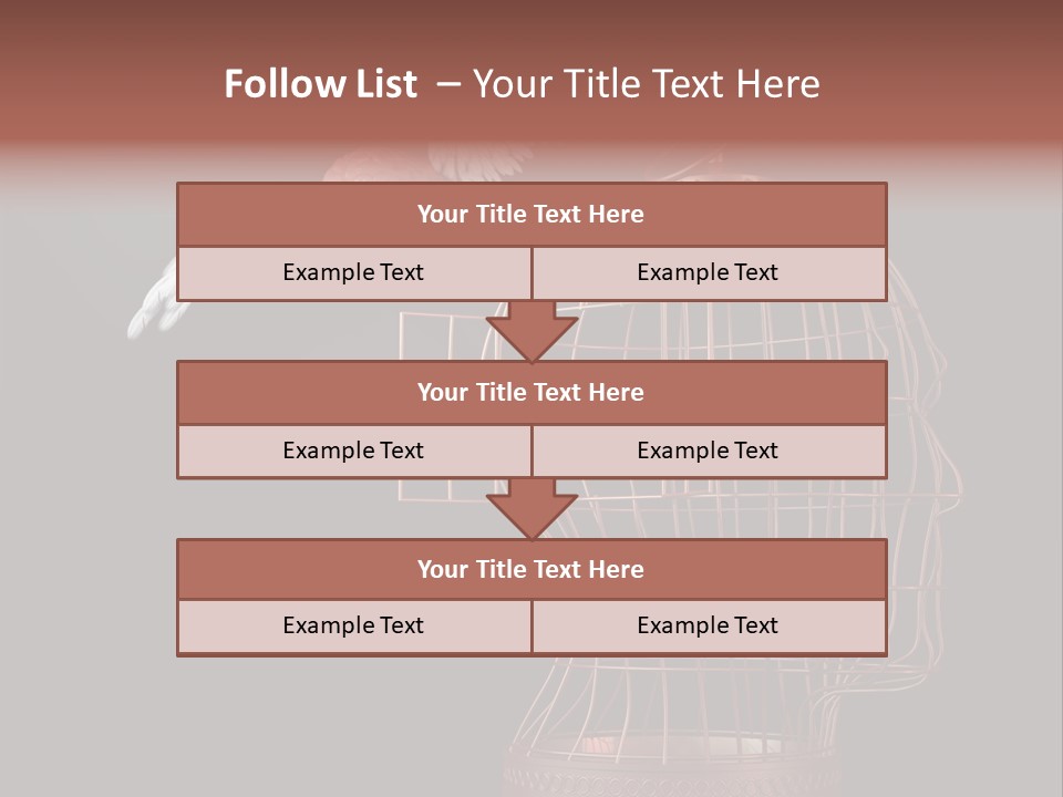 Cage Technology Liberty PowerPoint Template