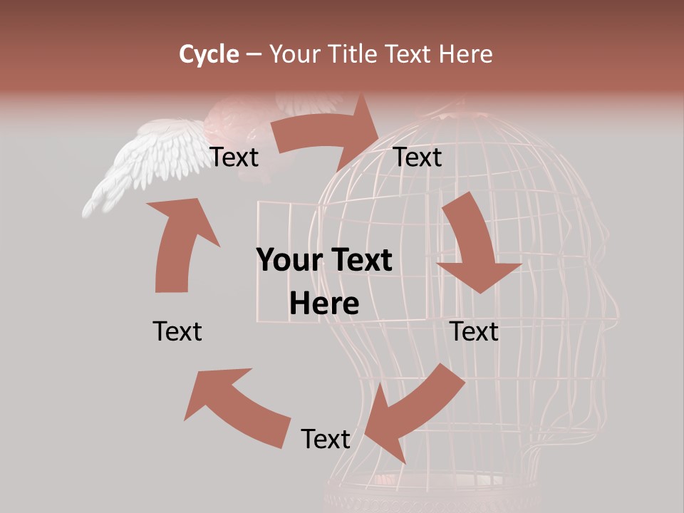 Cage Technology Liberty PowerPoint Template
