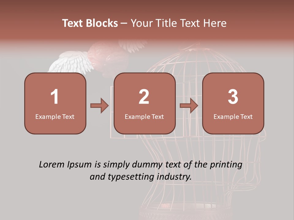 Cage Technology Liberty PowerPoint Template
