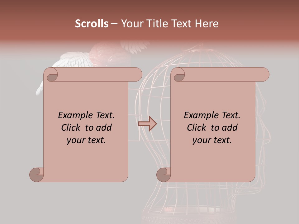 Cage Technology Liberty PowerPoint Template