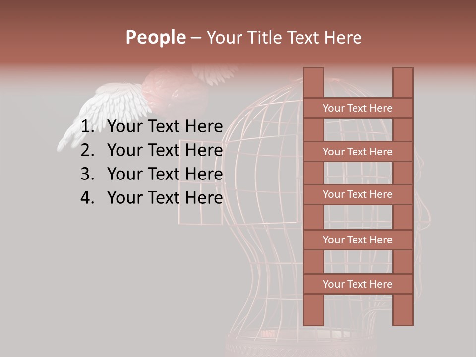 Cage Technology Liberty PowerPoint Template