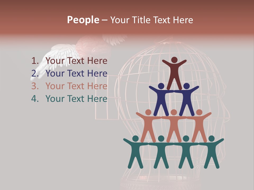 Cage Technology Liberty PowerPoint Template