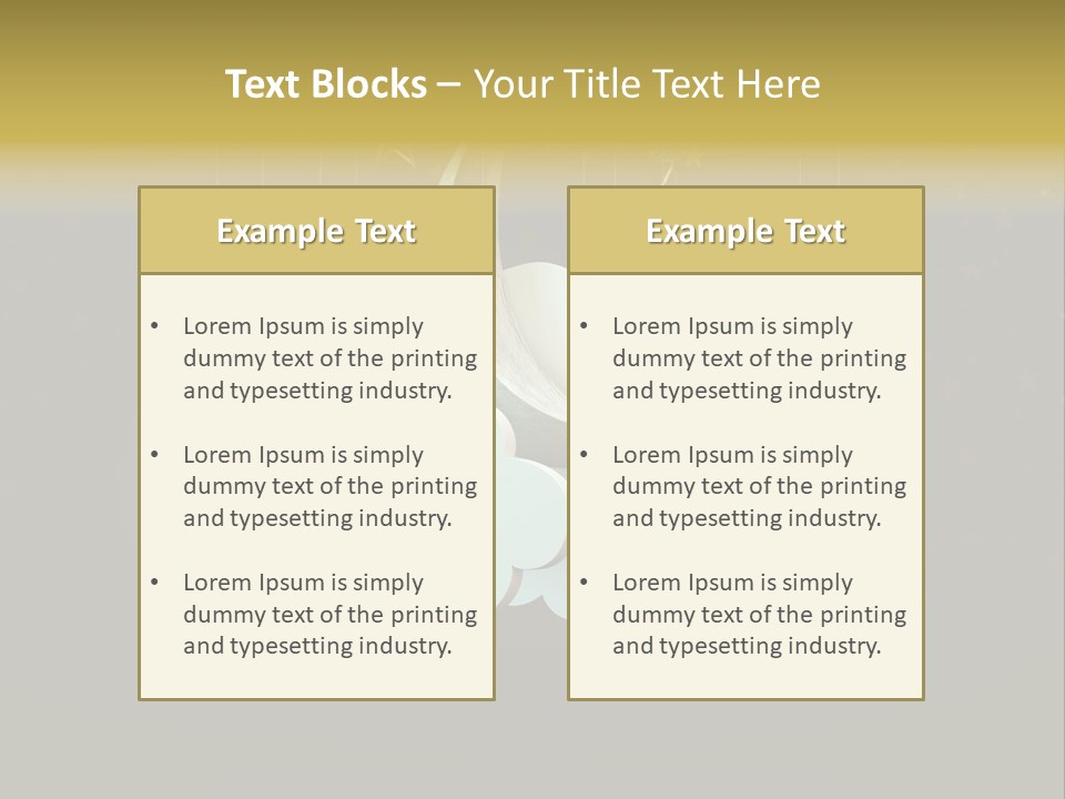 Fantasy Stage Sky PowerPoint Template