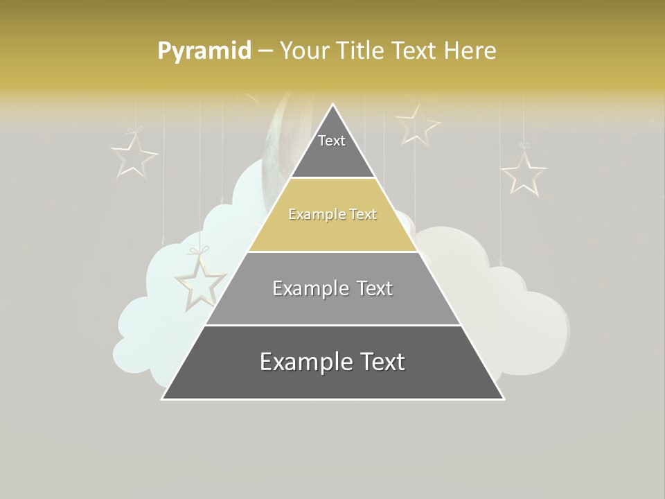 Fantasy Stage Sky PowerPoint Template