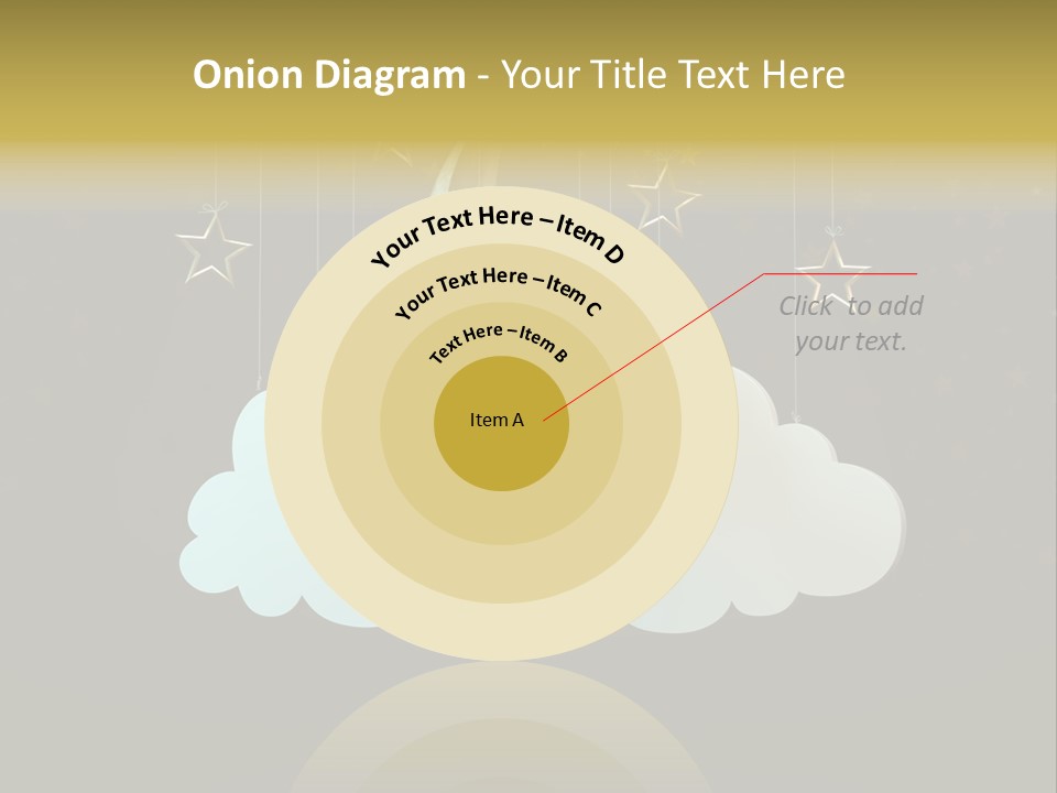 Fantasy Stage Sky PowerPoint Template