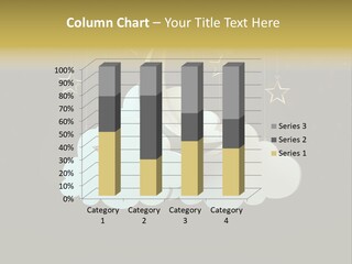 Fantasy Stage Sky PowerPoint Template