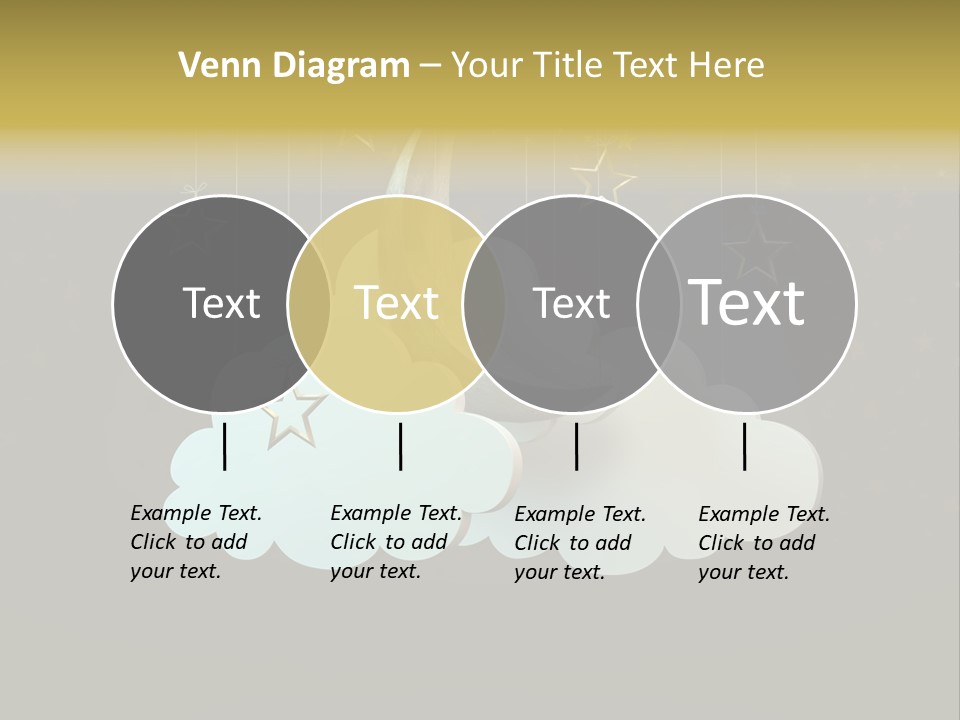 Fantasy Stage Sky PowerPoint Template