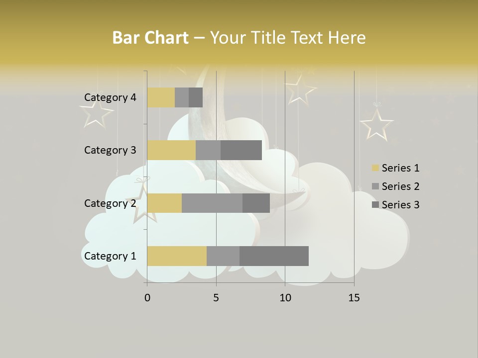Fantasy Stage Sky PowerPoint Template
