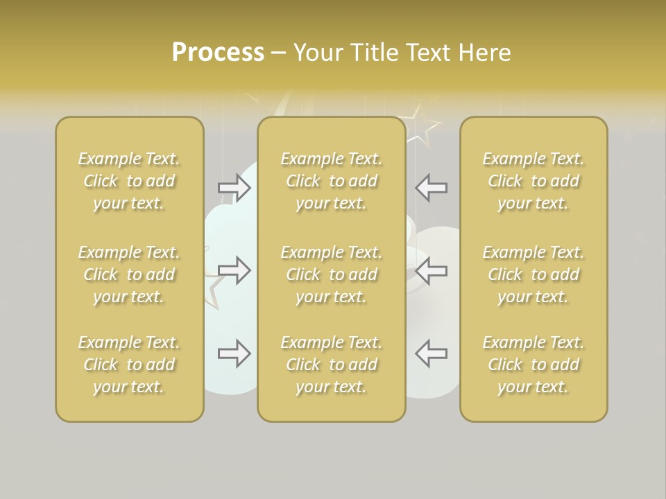 Fantasy Stage Sky PowerPoint Template